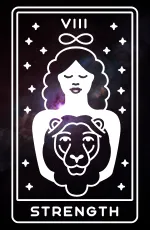 Results strength tarot card